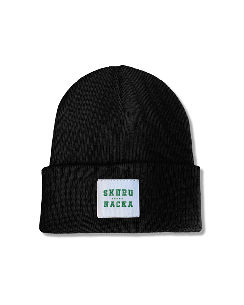 Skuru nacka beanie svart