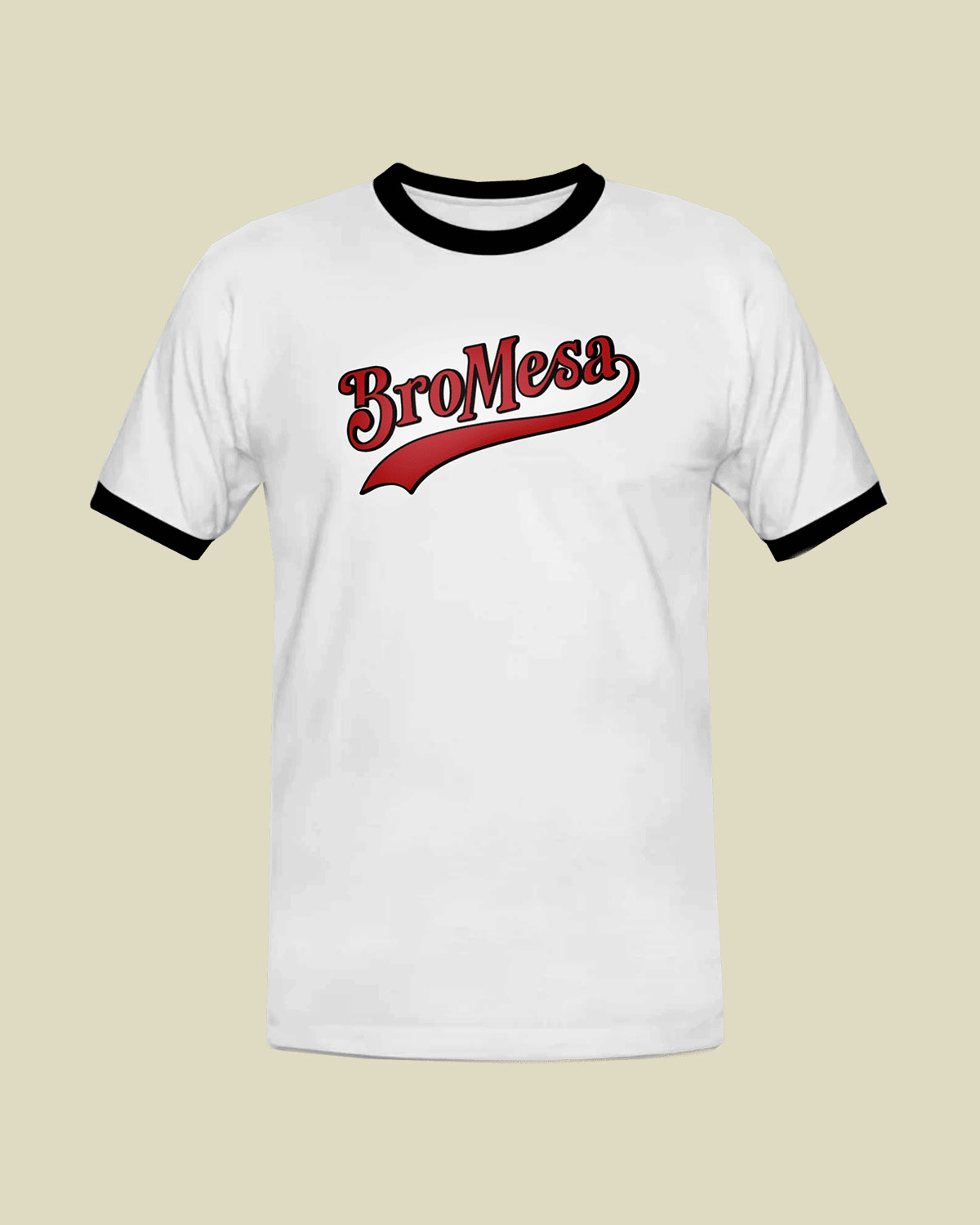  ringer t-shirt ”bromesa baseball”,  v/s