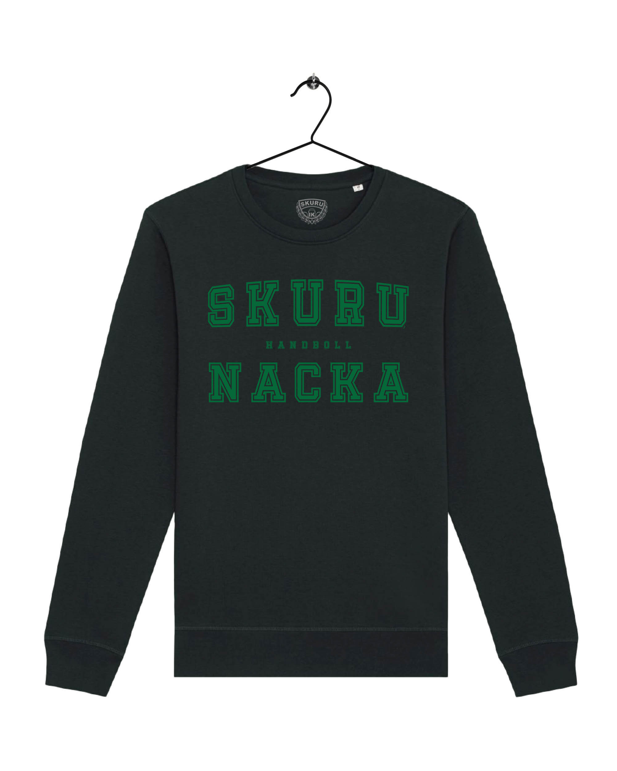 Skuru college sweatshirt svart
