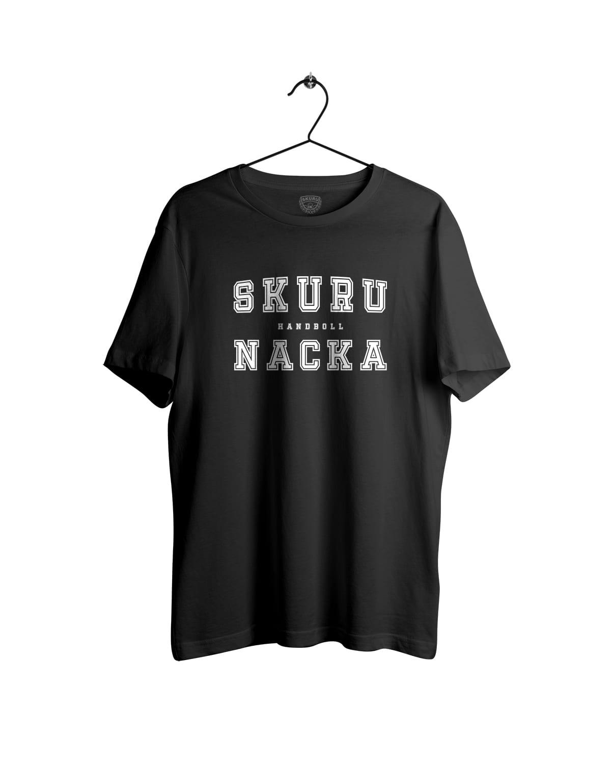Skuru college t-shirt svart