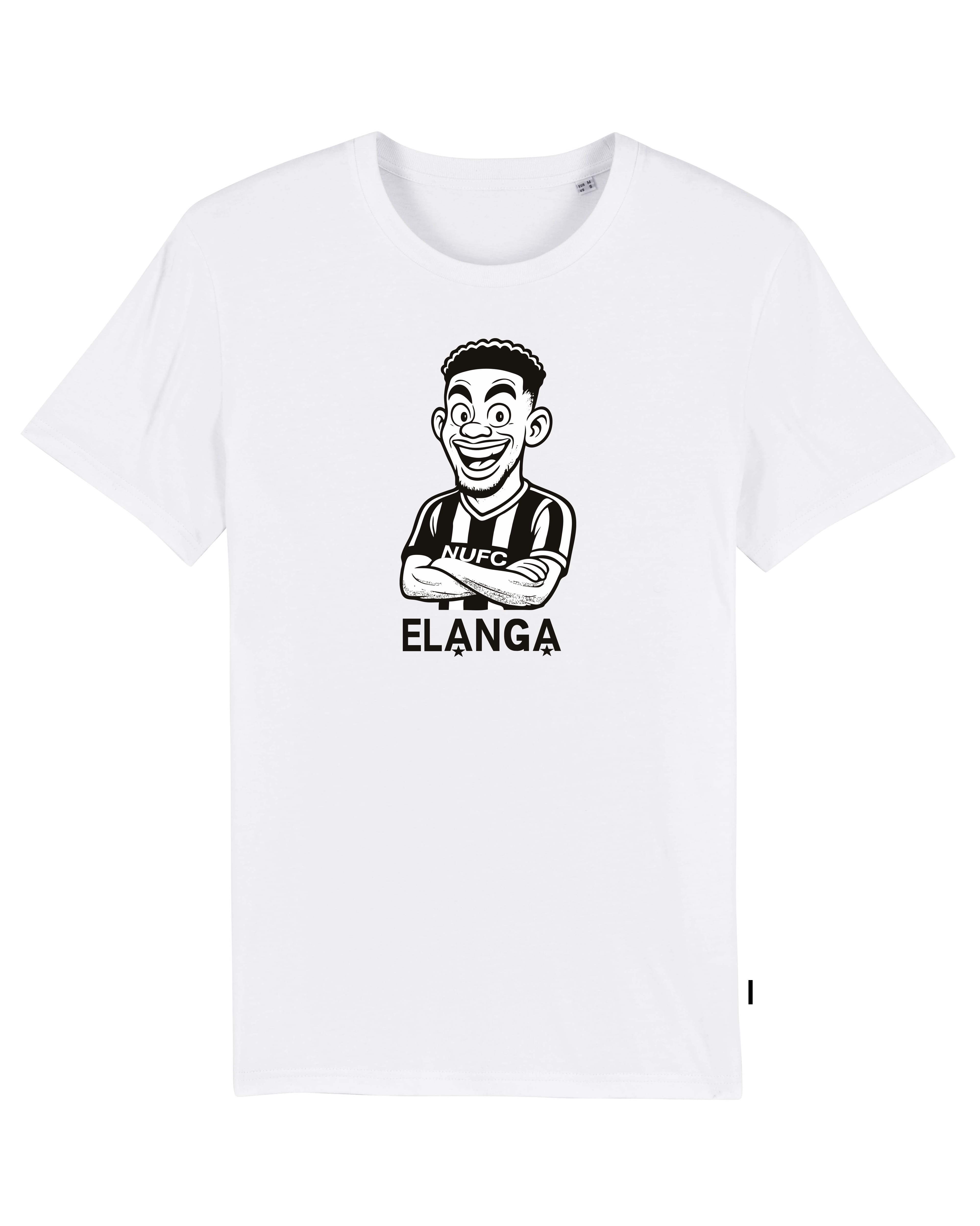 Sm elanga cartoon tshirt vit