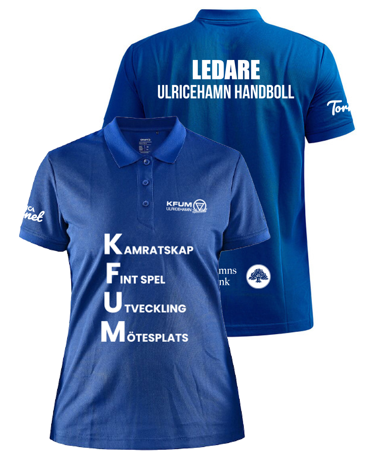Kfum core unify polo shirt dam ledare