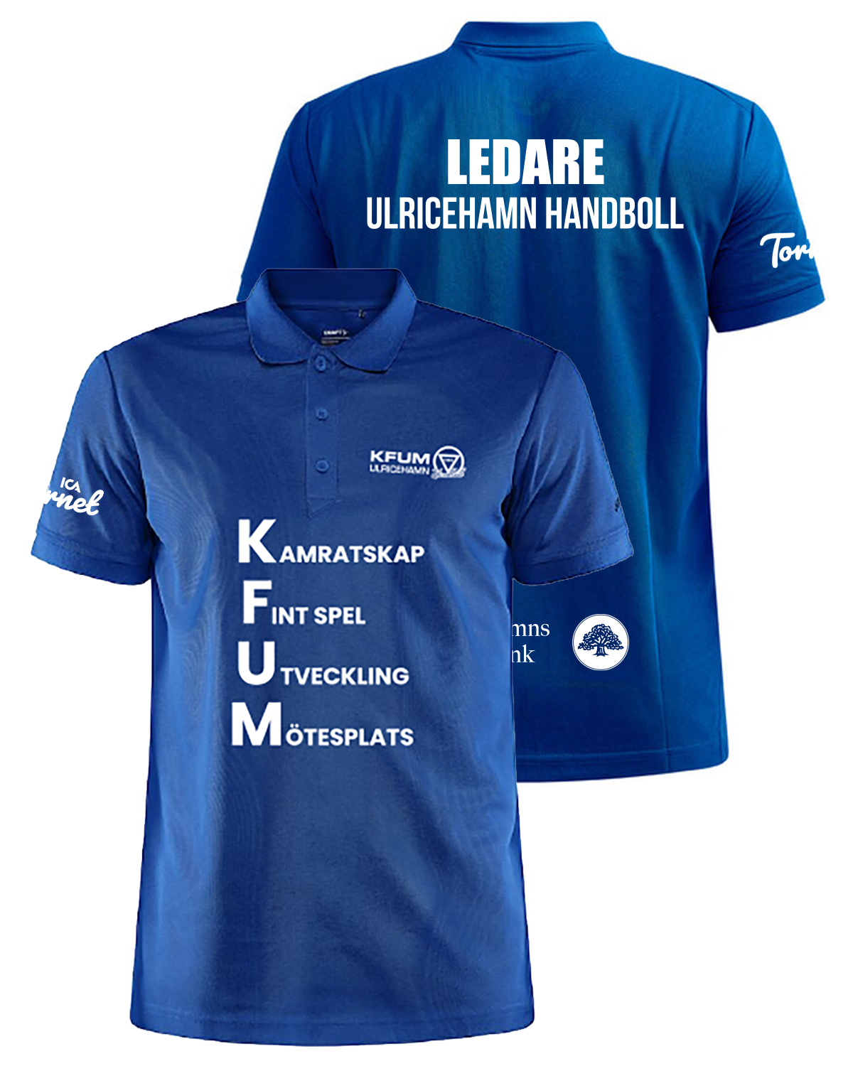 Kfum core unify polo shirt herr ledare