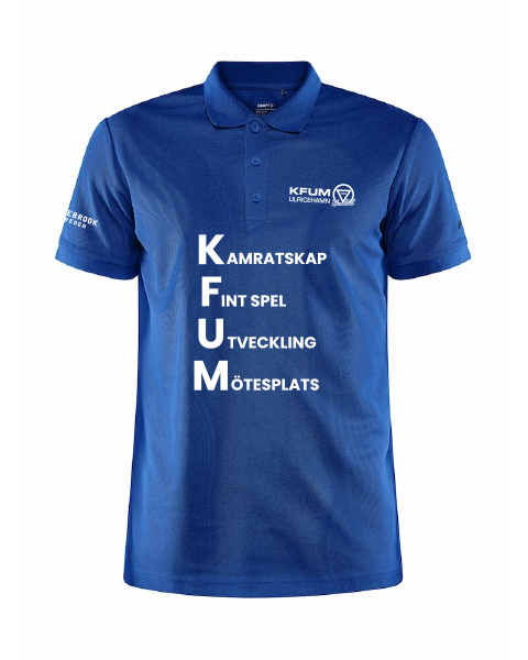 Kfum core unify polo shirt herr ledare
