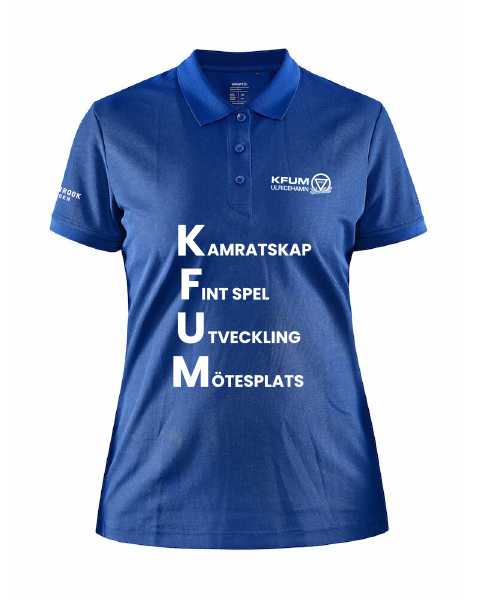 Kfum core unify polo shirt dam ledare