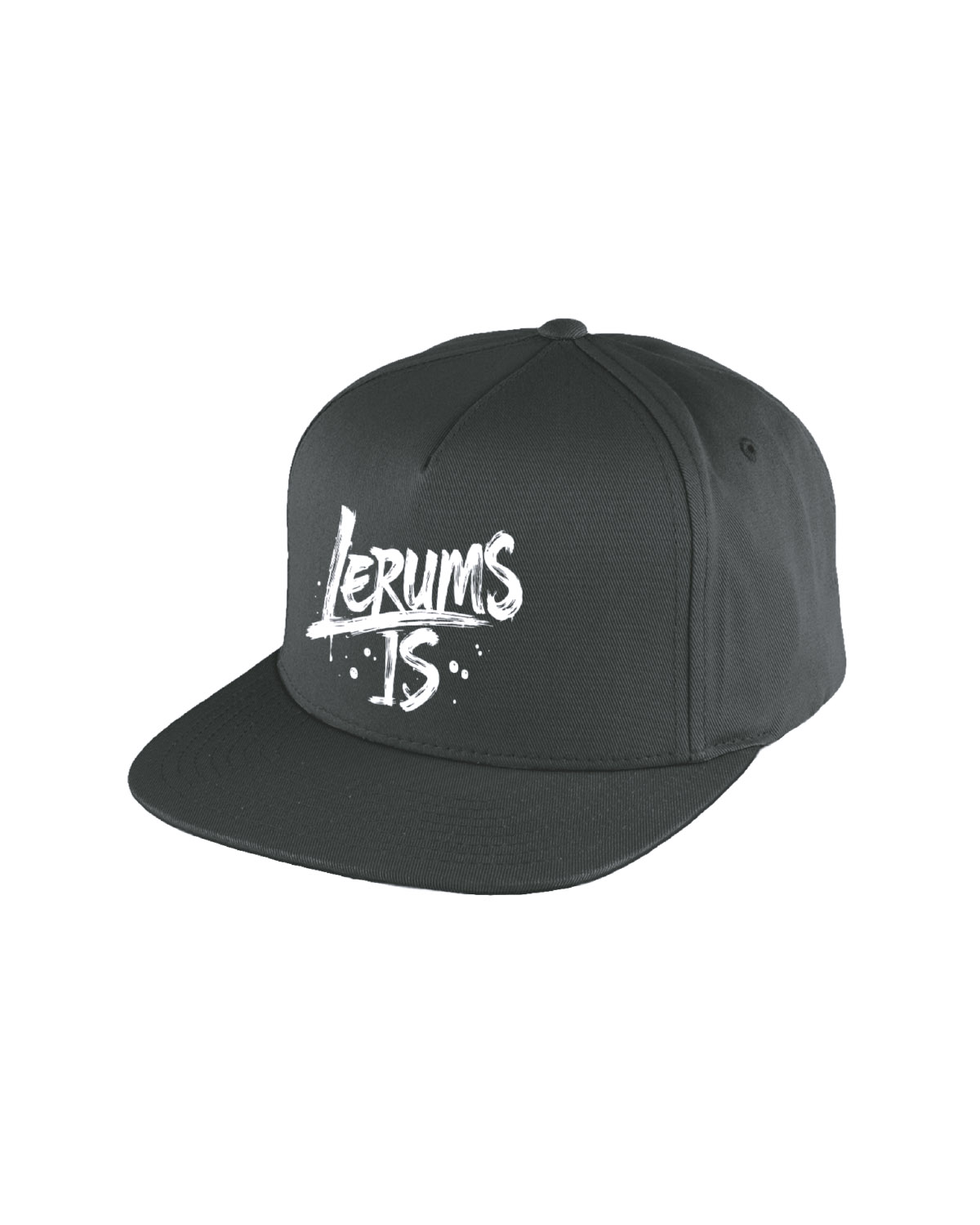 Lis lerums is script svart snapback keps