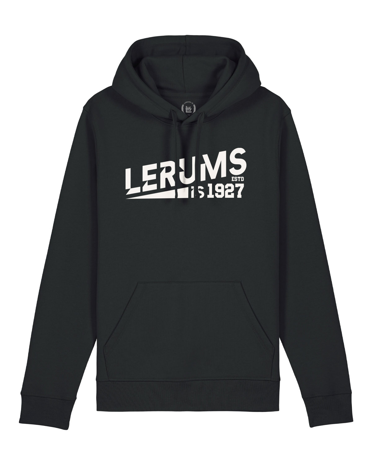 Lis lerums is est 1927 svart hoodie