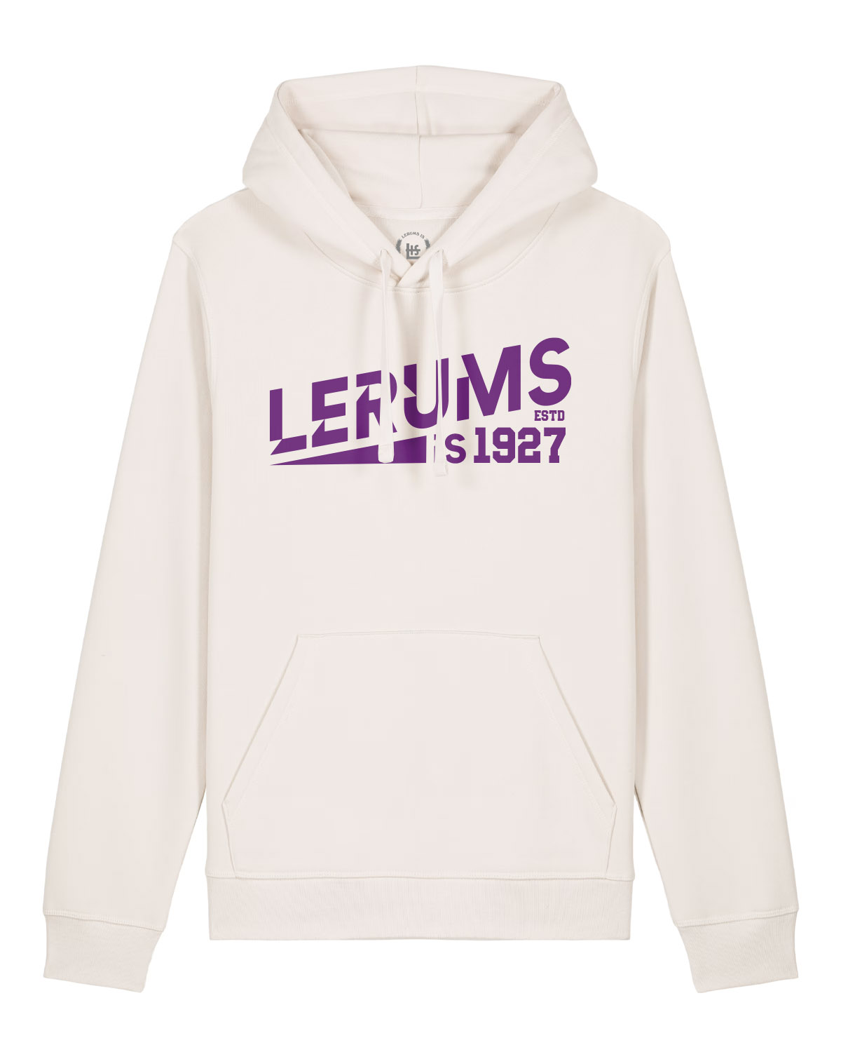 Lis lerums is est 1927 vintage white hoodie