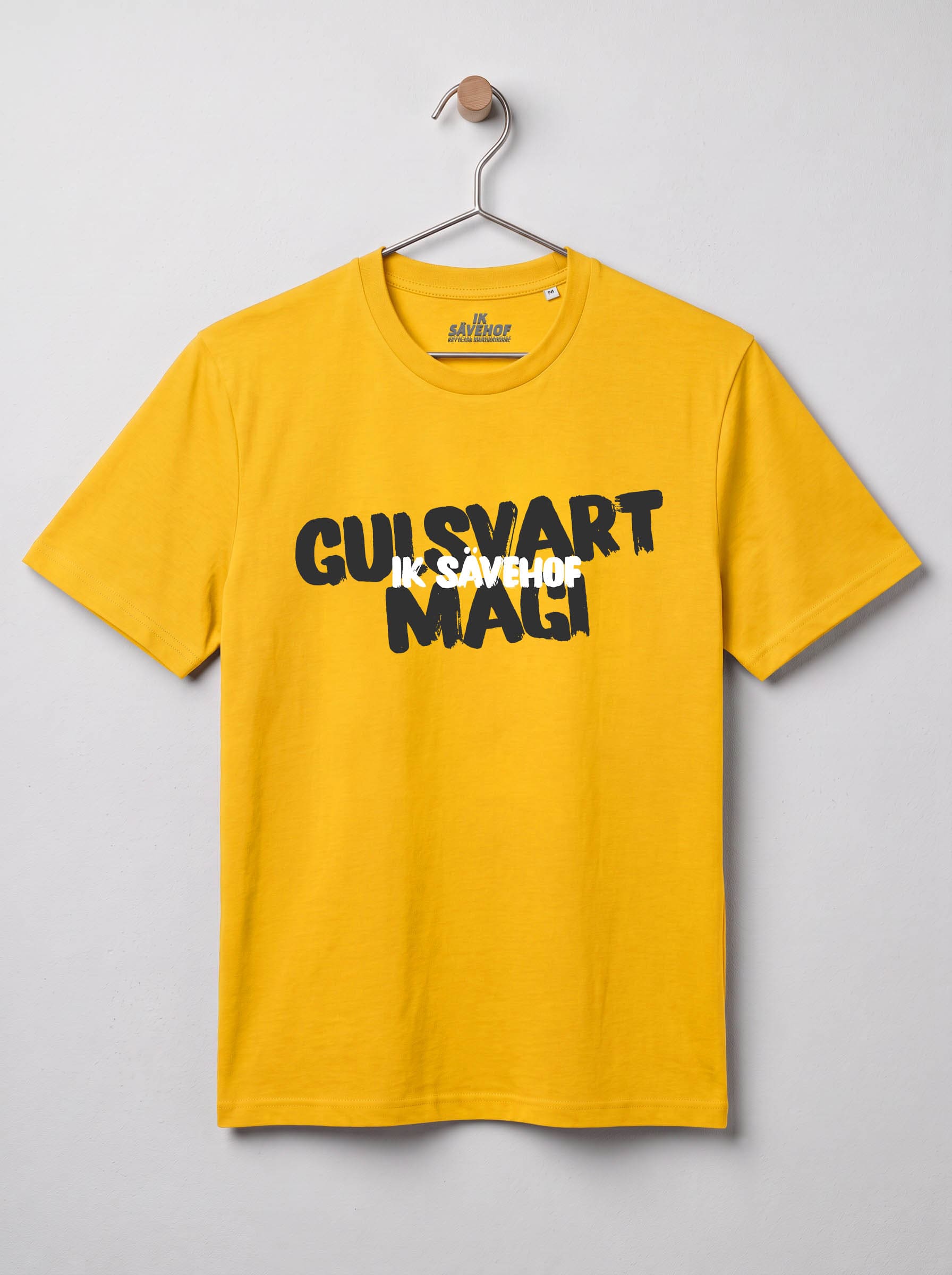 T-shirt - gulsvart magi gul barn