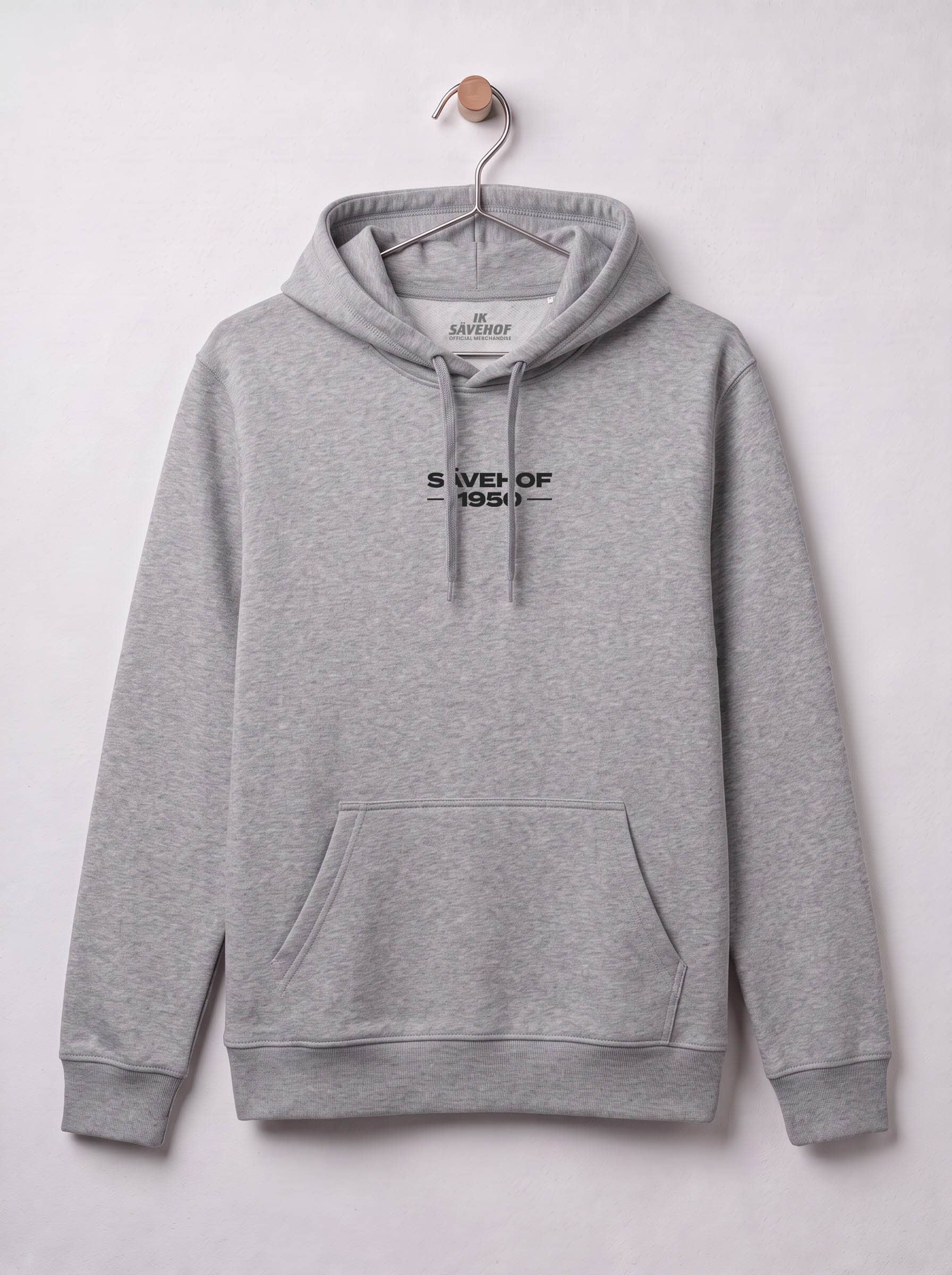 Hoodie - sävehof 1950 grå