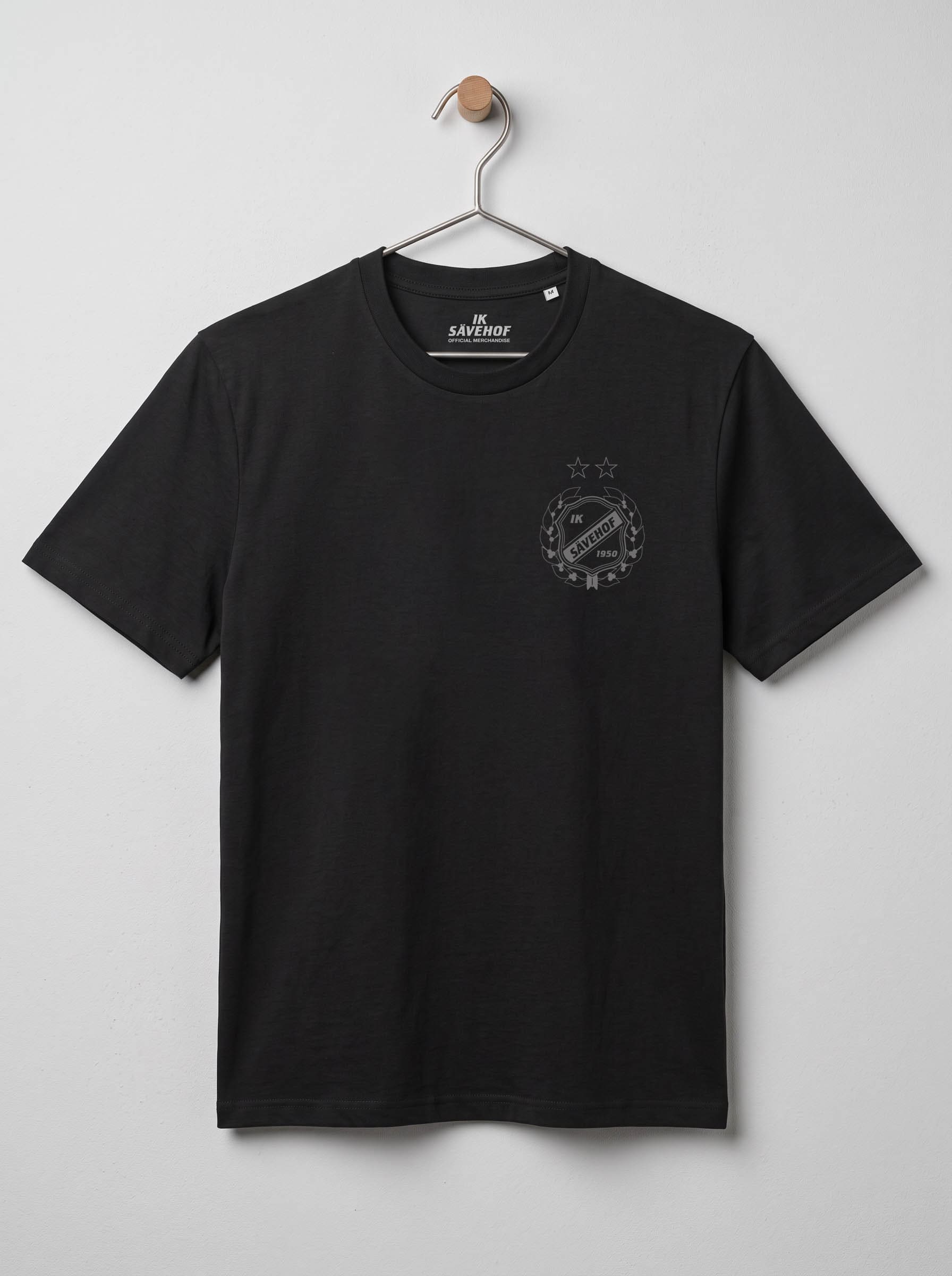T-shirt - ton i ton svart liten
