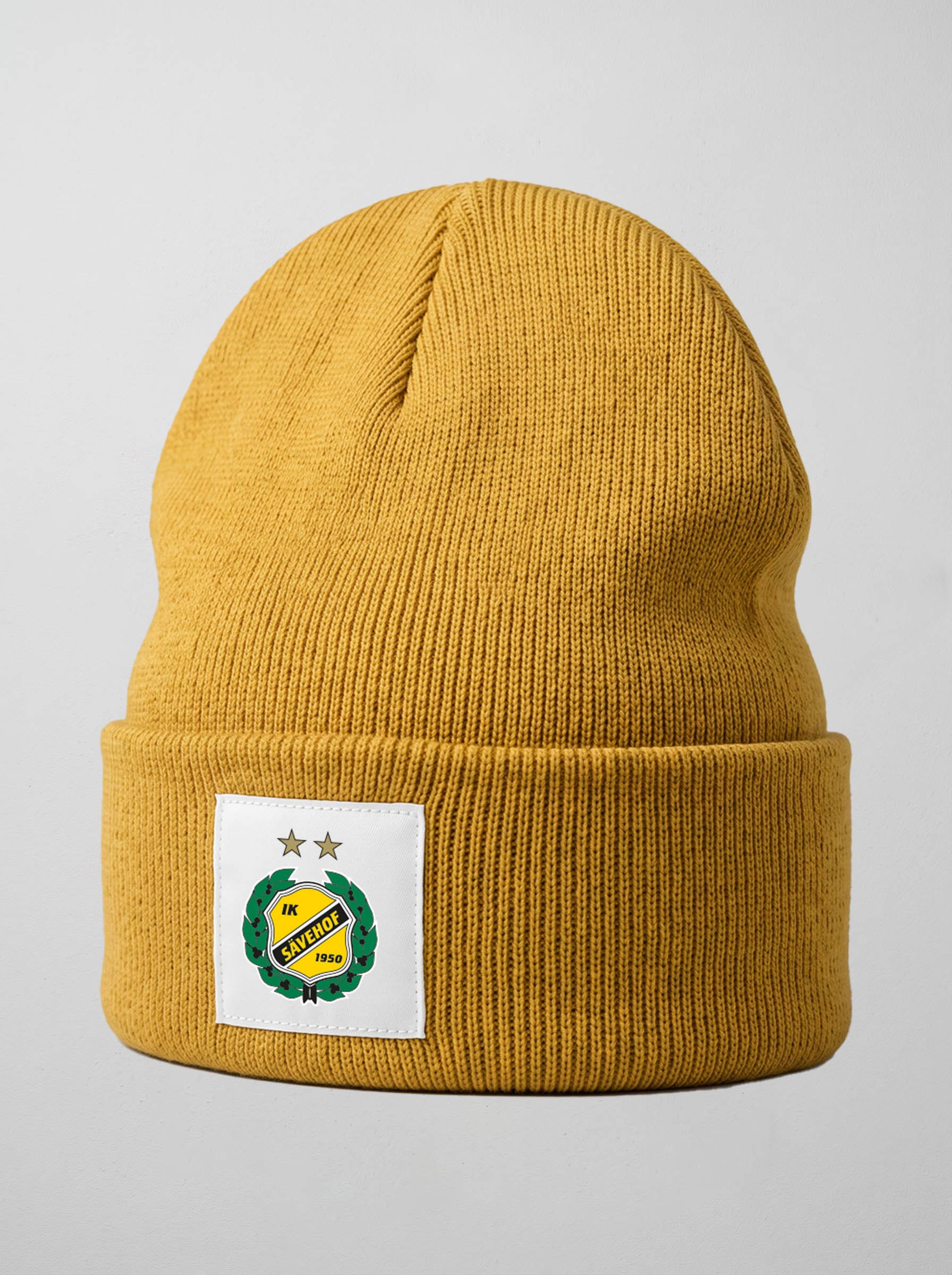 Beanie - patch mustard