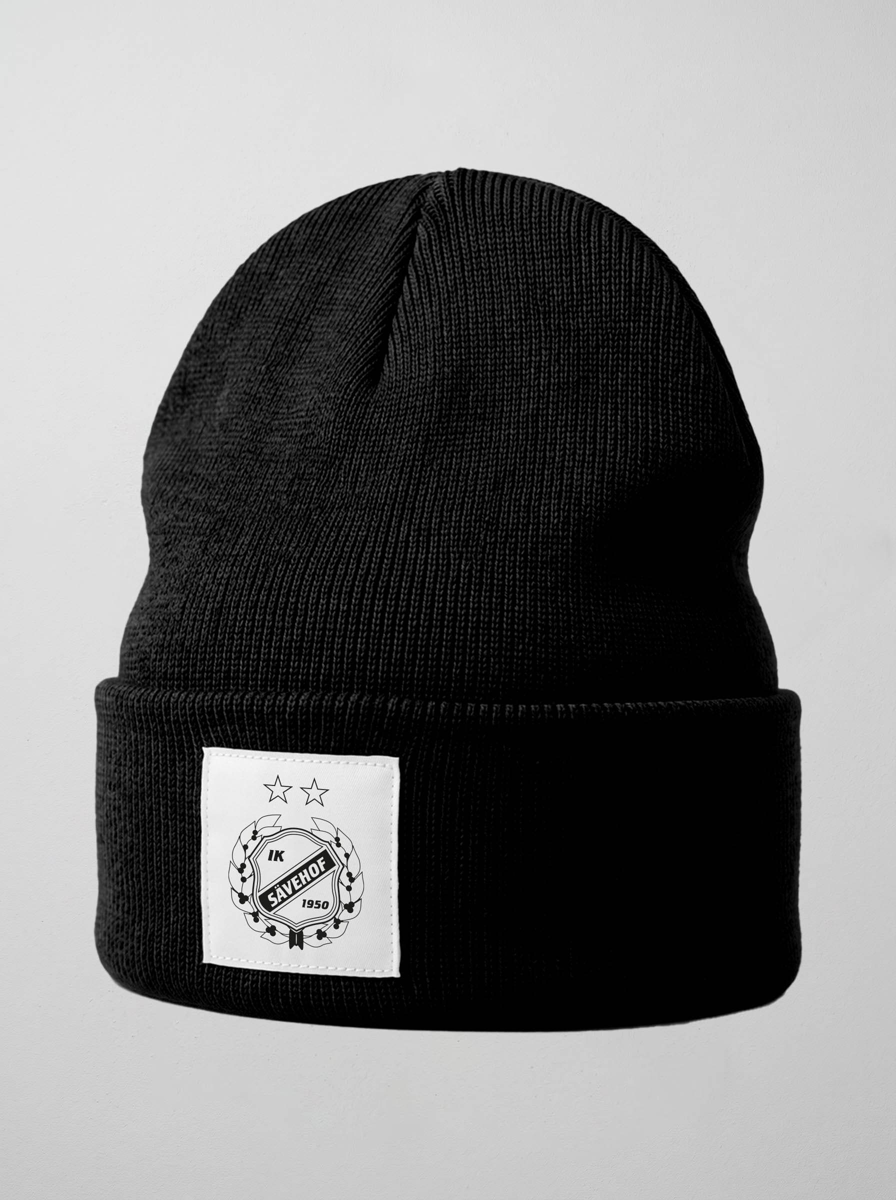 Beanie - patch svart
