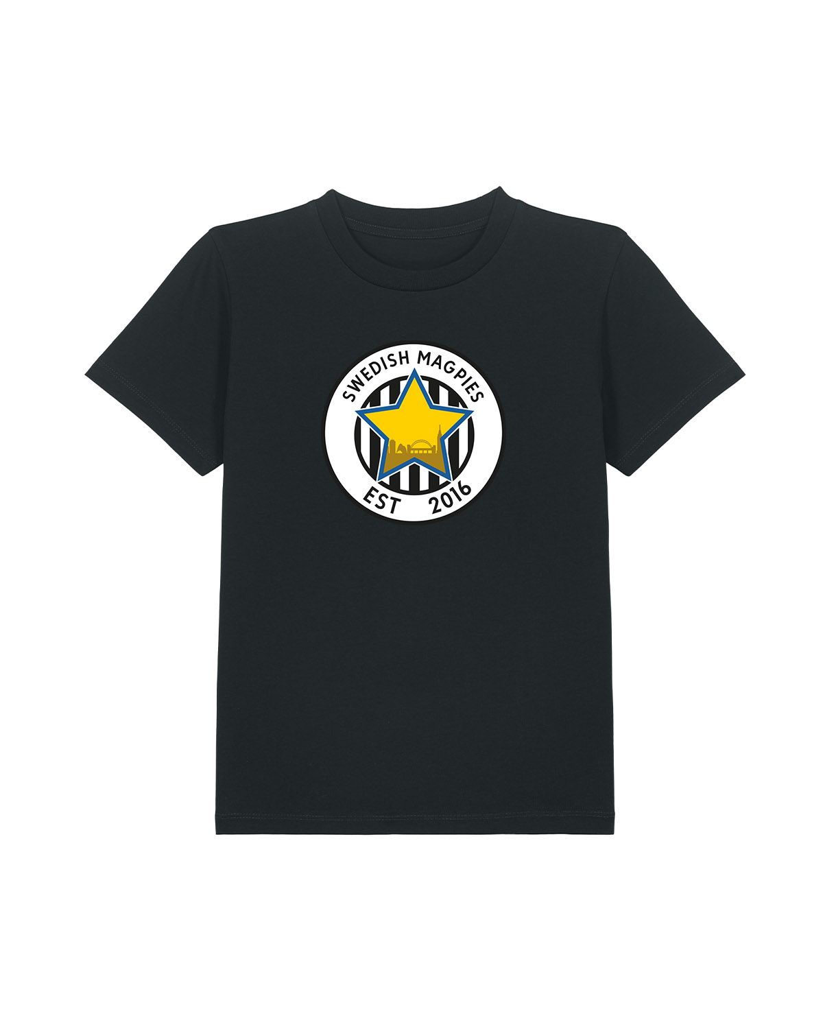 Sm logo tee jr svart