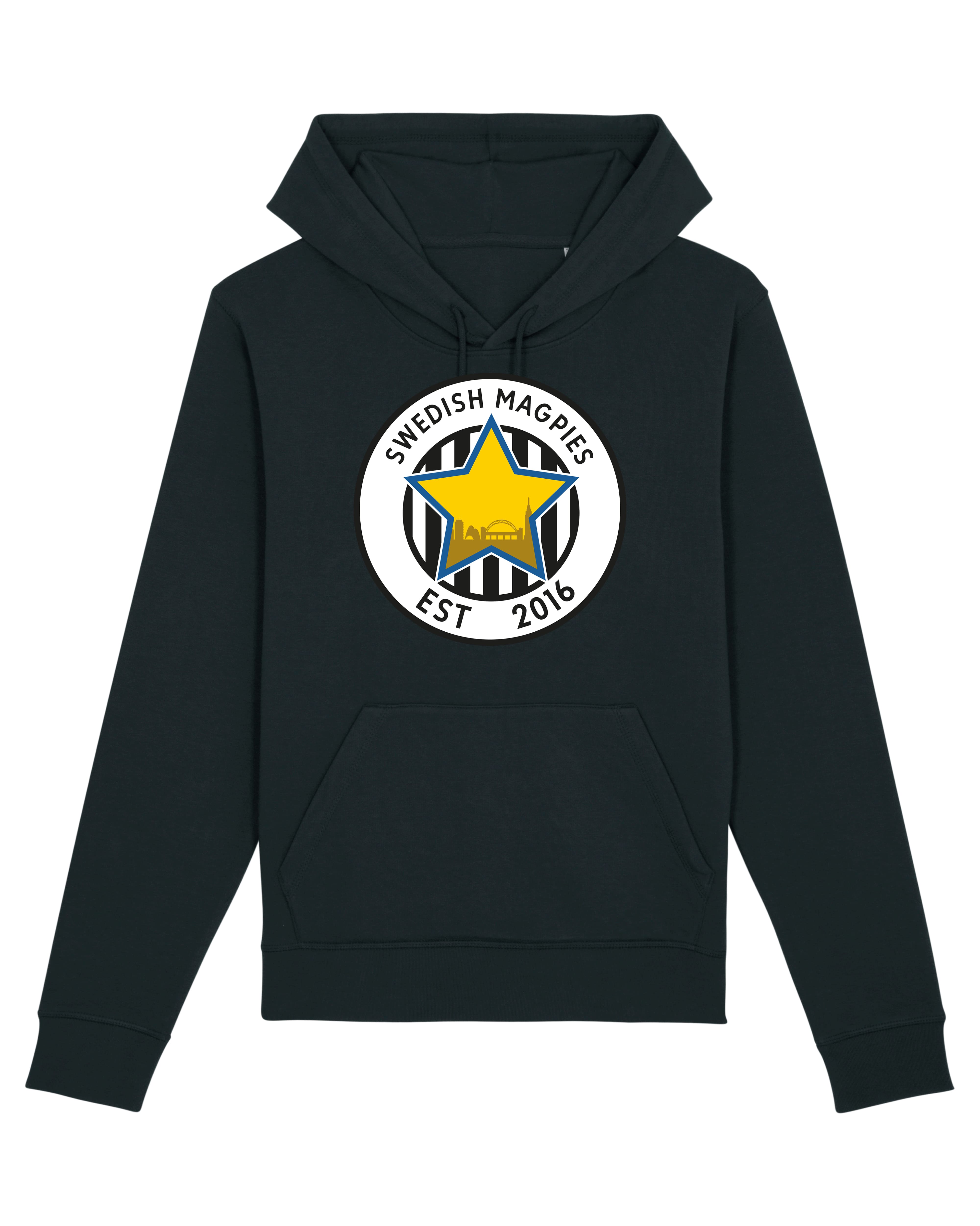 Sm logo hoodie stor svart
